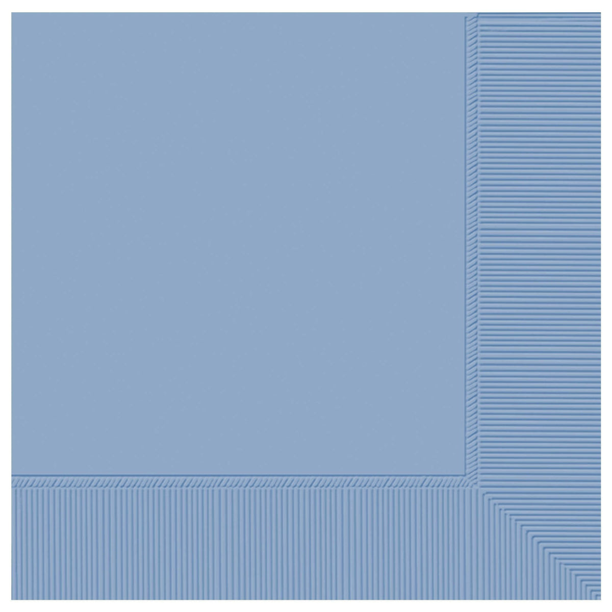 Amscan Party Supplies Pastel Blue Beverage Napkin 2 Ply  50ct (50 count)