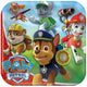 Paw Patrol Square Plates 9″ (8 count)