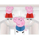 Peppa Pig Honey Comb Decorations (3 count)