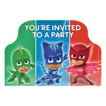 Amscan Party Supplies PJ Masks Invitations (8 count)