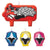 Amscan Party Supplies Power Rangers Ninja Steel Birthday  Candle Set (4 count)