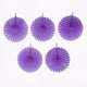 Purple Mini Fan Decoration Kit