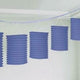 Purple Paper Lantern Garland 12′