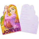 Rapunzel Dream Big Invitation (8 count)