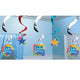 Retirement Hanging Swirls Decoration (5 count)