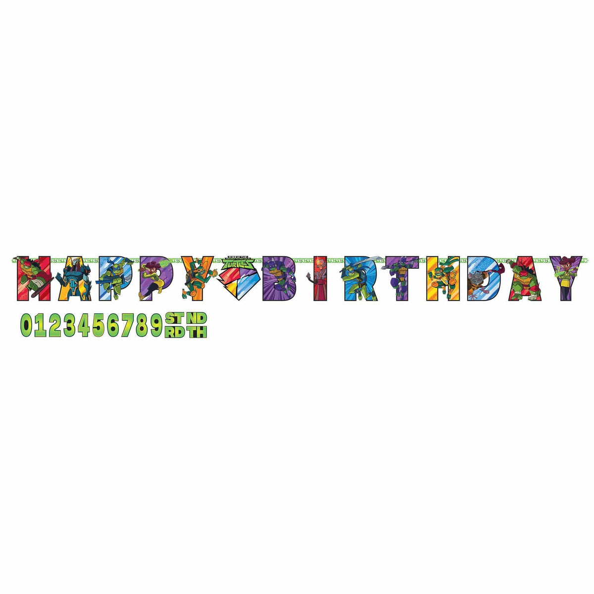Amscan Party Supplies Rise of Teenage Mutant Ninja Turtles AAA Banner