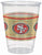 Amscan Party Supplies San Francisco 49ers Plastic 16 oz Cups (25 count)