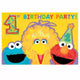 Sesame Street 1st Birthday Invitations (20 count)