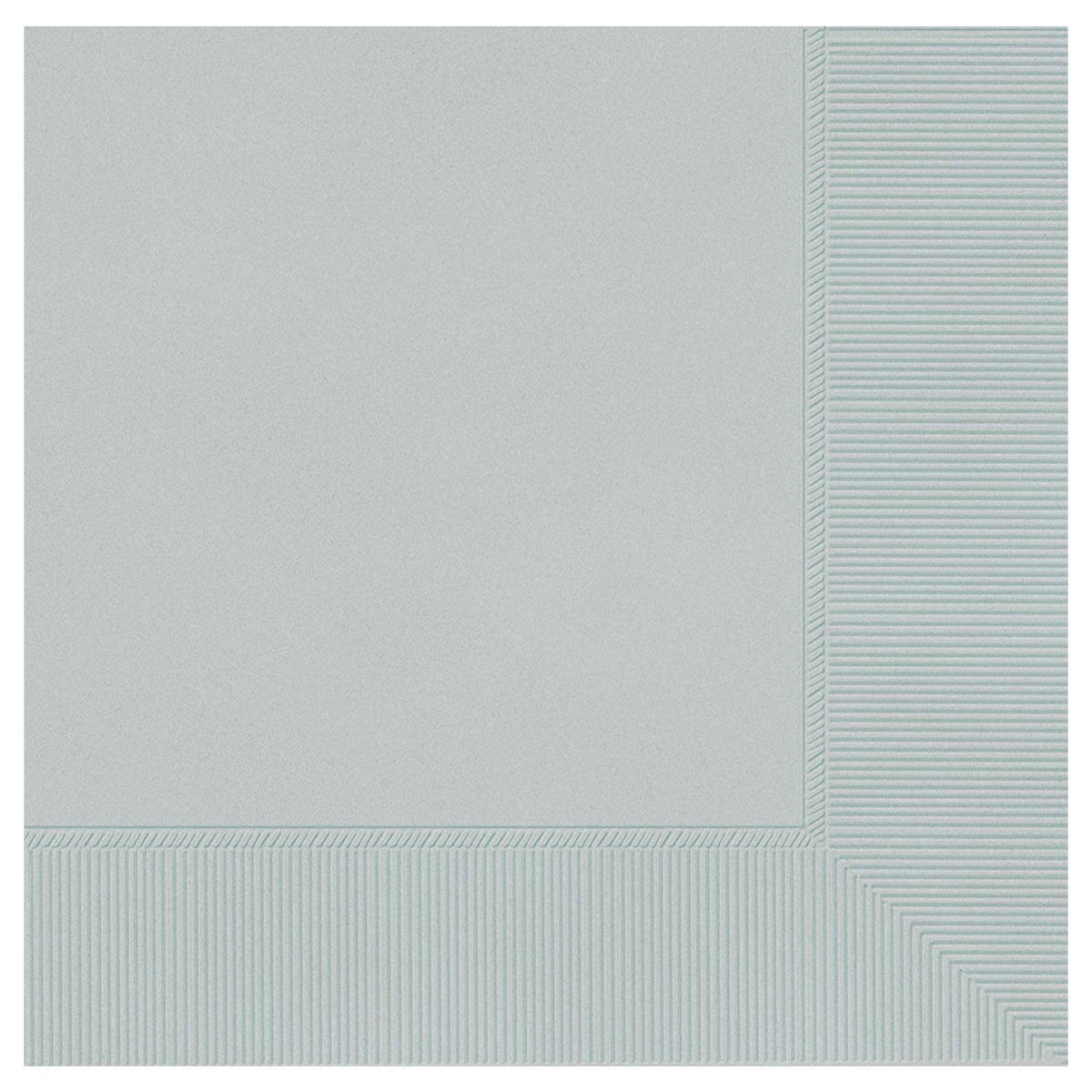 Amscan Party Supplies Silver Lunch Napkins 2 Ply 50ct (50 count)