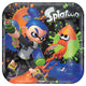 Splatoon 7in Plates 7″ (8 count)