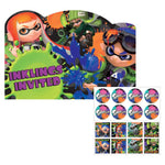 Amscan Party Supplies Splatoon Invitations (8 count)