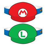 Amscan Party Supplies Super Mario Cone Hats (8 count)