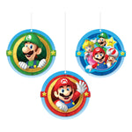 Amscan Party Supplies Super Mario HC Deco (3 count)