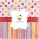 Happy Birthday Sweet Stuff 10" Plates (16 count)