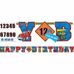 Amscan Party Supplies Tonka Add An Age Banner 10.5′