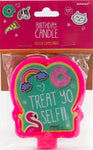 Amscan Party Supplies Treat Yourself Selfie Candle