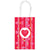 Amscan Party Supplies Valentine's Day Heart Paper Bag (10 count)