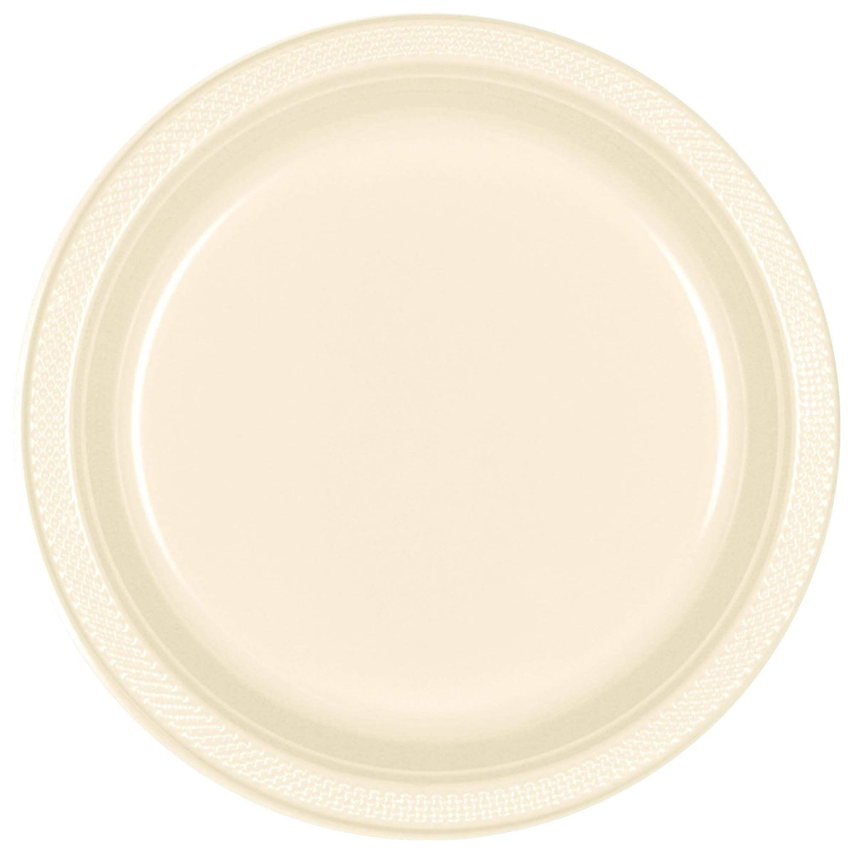 Amscan Party Supplies Vanilla Crea, 7in Plates 20ct 7″ (20 count)