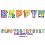 Amscan Party Supplies Yo Gabba Gabba! Birthday Party Decoration Jumbo Letter Banner Kit
