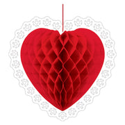 Amscan Red Hanging Heart Decoration  ( count)