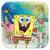 Amscan SpongeBob Square Pants Plates 9″ (8 count)