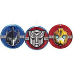 Amscan Transformers Honey Comb Decorations  (3 count)