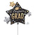 Satin Infused Grad Stars Mini Shape (air-fill Only) 12″ Balloon