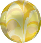 15" Orbz - Gold Macro Marble - Anagram