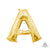 Letter A - Anagram - Gold (air-fill Only) 16″ Balloon