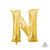 Letter N - Anagram - Gold (air-fill Only) 16″ Balloon