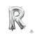 Letter R - Anagram - Silver (air-fill Only) 16″ Balloon