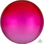 15" Ombre Orbz - Red & Pink - Anagram