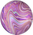 15" Marblez Orbz - Purple - Anagram
