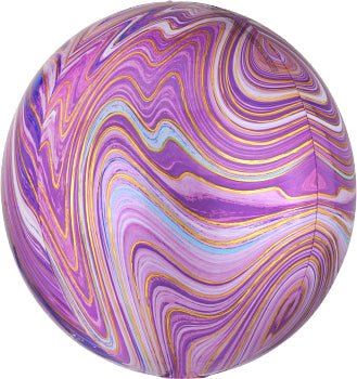 15" Marblez Orbz - Purple - Anagram