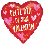 Impresiones Dibujadas Feliz Día De San Valentín 17″ Balloon