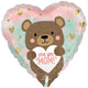 Love You Mom Bear 17″ Balloon