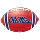 Ole Miss (university Of Miss) Junior Shape 17″ Balloon