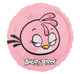 Anagram 18" Angry Birds Pink Bird Balloon