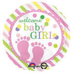 Baby Feet Girl 18″ Balloon