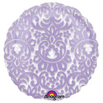 Circle- Lilac Tapestry 18″ Balloon