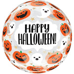 Pumpkins & Ghosts 18″ Clearz Orbz Balloon