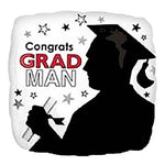 Congrats Grad Man 18″ Balloon