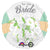 For The Bride Floral 18″ Balloon