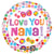 Love You Nana 18″ Balloon