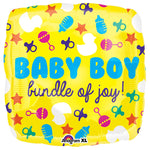 Baby Boy Icons 21″ Balloon