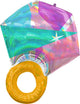27" Iridescent Wedding Ring Balloon - Anagram
