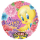 Tweety Happy Birthday Sing-A-Tune 28″ Balloon
