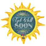 Chalkboard Sun Get Well 29″ Balloon