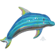 29" Iridescent Blue Dolphin - Anagram