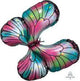 30" Iridescent Teal Pink Butterfly - Anagram